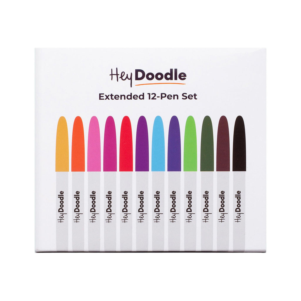 Hey Doodle | Extra Pens - 12 Pack