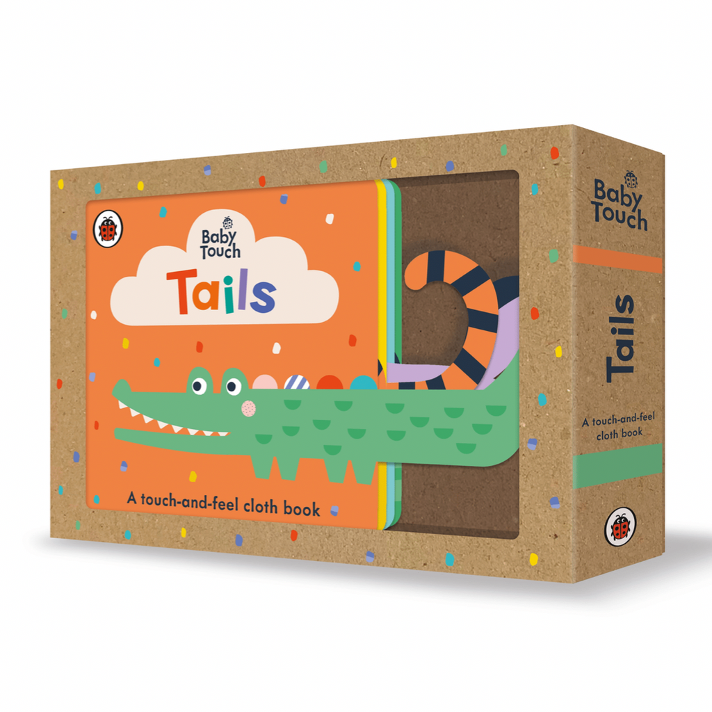 Baby Touch: Tails Touch & Feel Cloth Book - By Ladybird
