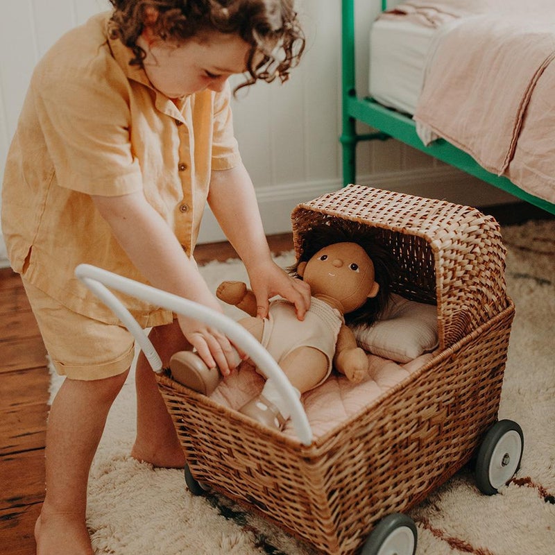 Olli Ella | Rattan Strolley - Natural