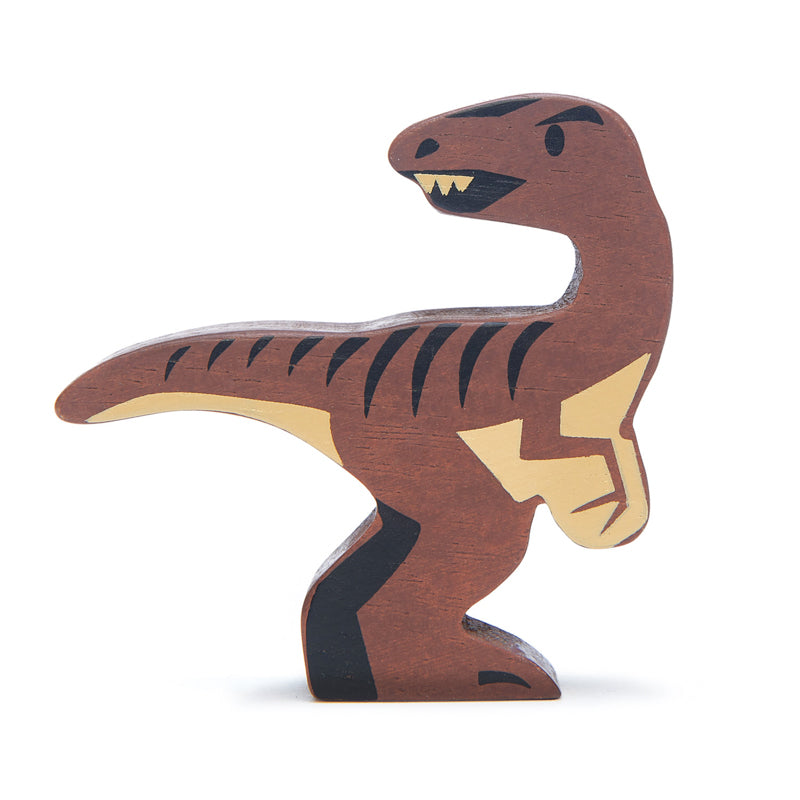 Tender Leaf Toys | Wooden Dinosaur - Velociraptor