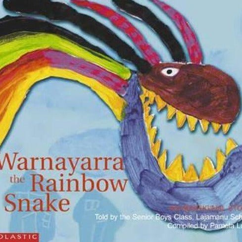Warnayarra Rainbow Snake - By Pamela Lofts / Lajamanu School