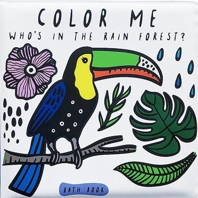 Who's in the Rainforest? Colour Me - By Surya Sajnani
